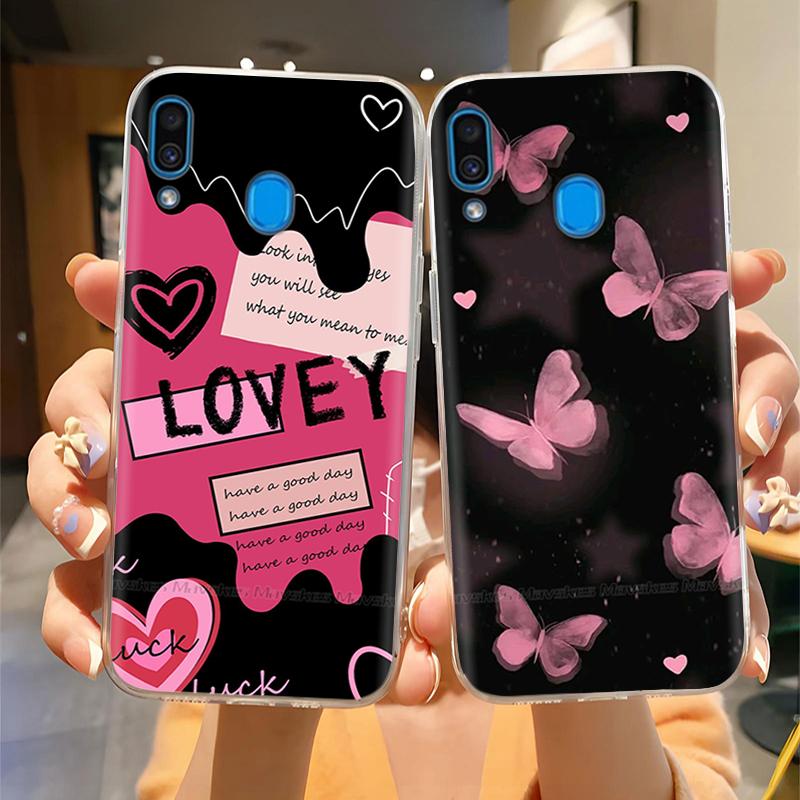 For Samsung Galaxy M20 M10 M30 Case Clear TPU Soft Silicon Fashion Phone Case For Samsung M20 M30 M10 GalaxyM30 unda Cover Coque