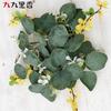 American Imitation Wreath Candle Wreath Eucalyptus Wreath Eucalyptus Leaf Wreath Dining Table Money Leaf Wreath