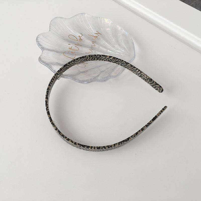 

Новый ацетатный головной убор, темпераментный, простой, аксессуары для волос, повязка на голову для девочки, черепаховый, маленький, свежий, женский, повязка на голову для взрослого