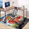 1pc Blaze and the Monster Machines (3) Design Area Rug - Non-Slip, Soft & Cozy Floor Mat for Living Room, Bedroom, Office - Indoor/Outdoor Decorative 