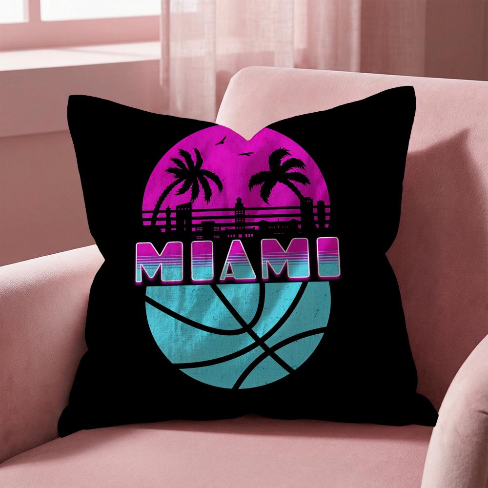 M-Miami Vice Movie Cushion Cover Multi-Scene Pillow Cover for Home & Car - Reversible, Soft & Durable for Daily Use