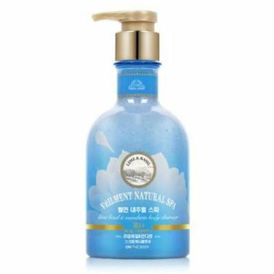 Natural Spa Scrub Body Wash 400mL #Lime & Basil