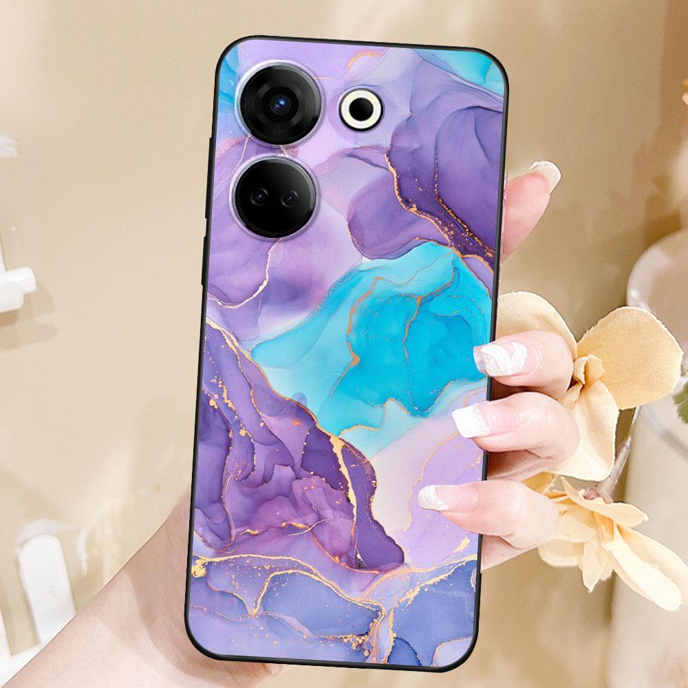 Case For Tecno Camon 20 Pro 4G Coque TPU Soft Silicone Fashion Phone Funda For Tecno Camon 20 Pro 5G Cute Bumper Back Cover