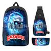 Student School Bag Backwoods Backpack Shoulder Bag School Bag Large Capacity Water-Proof Backpack