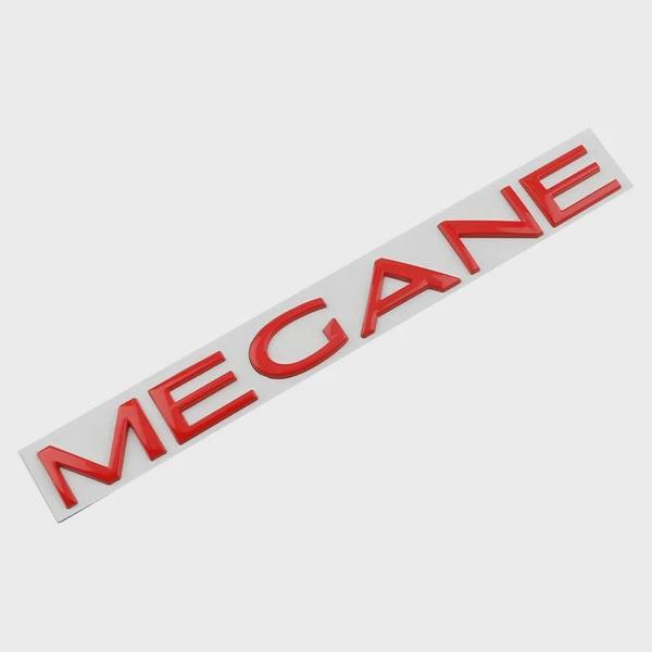 Auto 3D Metall Heckklappe Buchstaben Wörter Logo Plakette Emblem Aufkleber für Rena-ult Megane 1 2 3 4 MK1 MK2 MK3 MK4 RS Zubehör