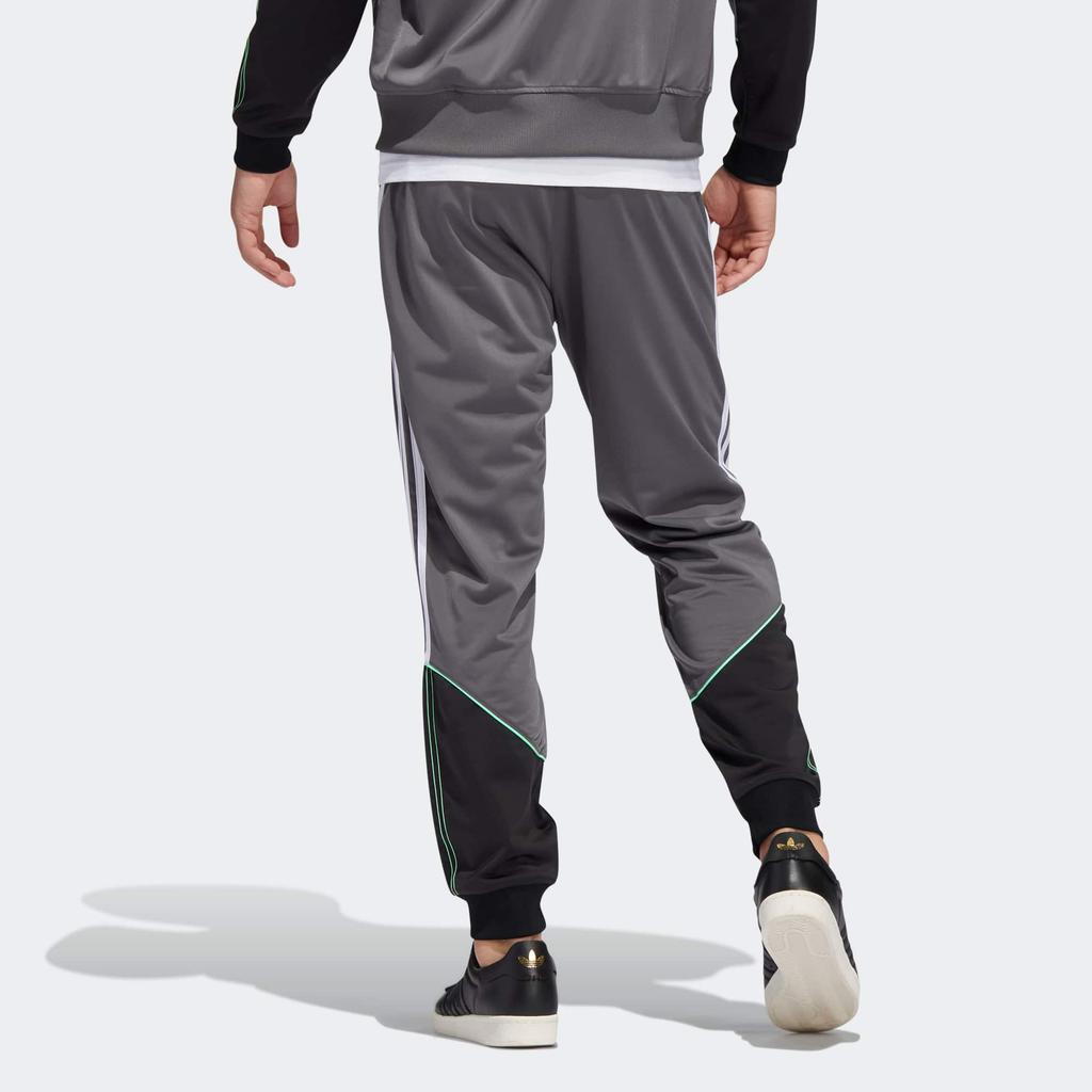 Adidas Originals Tricot Sst Track Pants With Brand Logo Print And Cuffed Hem Men Bottoms Floral-Grey HI3006