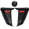 Car Left Right Side Fender Ventilation Air Vent Cover Shark Gills Decor Stickers