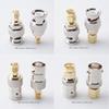 5/20/100PCS Radio Antenna Connector Adapter RF Coax Converter SMA To BNC M/F M/F Radio Antenna Adapters Kit Coaxial