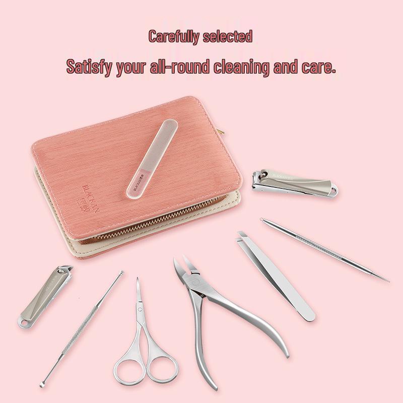 High-Quality Anti-Splash Nail Clipper and Ear Pick Set for Home Use