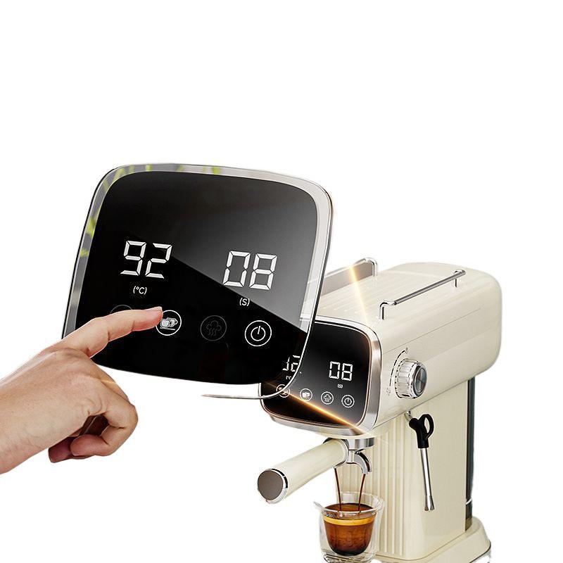 Ulepszony półautomatyczny ekspres do espresso z spieniaczem do mleka do użytku domowego