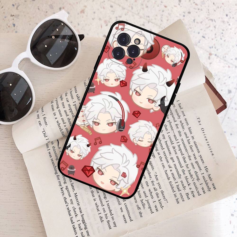 

Game Love And Deepspace Phone Case For IPhone 17 16 15 14 13 12 11 Pro Max Plus Mini Silicone Black Cover iPhone 13 pro