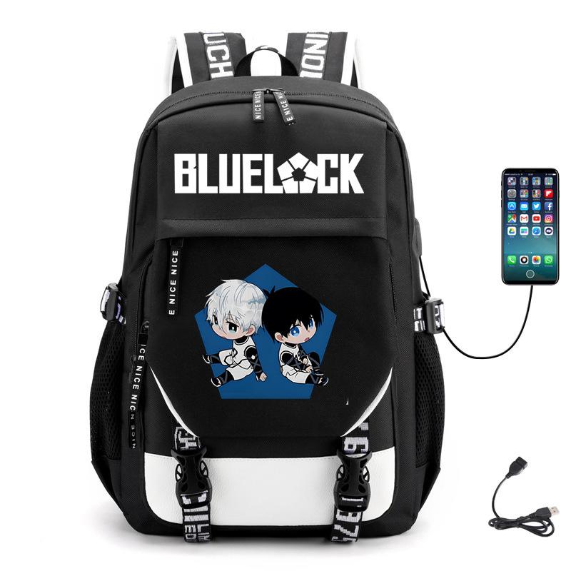 Animation Schoolbag, Primary And Secondary School Students Leisure Travel, Large Capacity Usb Backpack