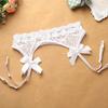Justerbara Band Hängselbälte Blommig Hållare för Strumpor Spets Hållare för Strumpor Intimkläder