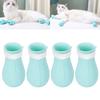 Cat Booties AntiScratch Cat Shoes Silicone Foot Covers Suitable for Pet Hospitals Pet Shops(Single Box Pink 4 Pcs )