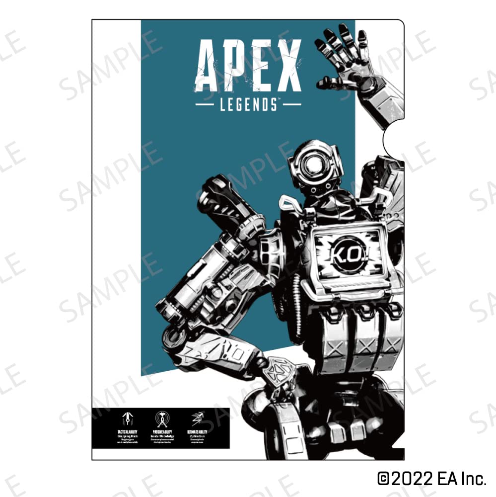 Licensed Apex Legends Clear File Set of 3 D [Official Product] Vol.1