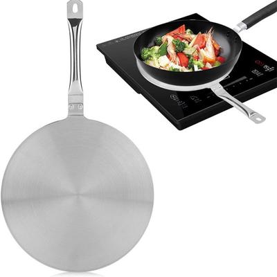 1PC Heat Diffuser Induction Plate 20/22/24cm Cookware Heat Diffuser Induction Plate,Stainless Steel For Gas Stove Glass Cooktop
