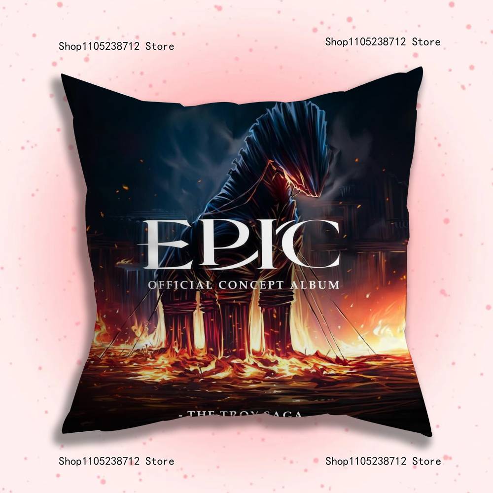 Music E-Epic The Musical Pillow Case For Sofa Decor Car Office Room Printing Cushion Cover Decorations and Protector