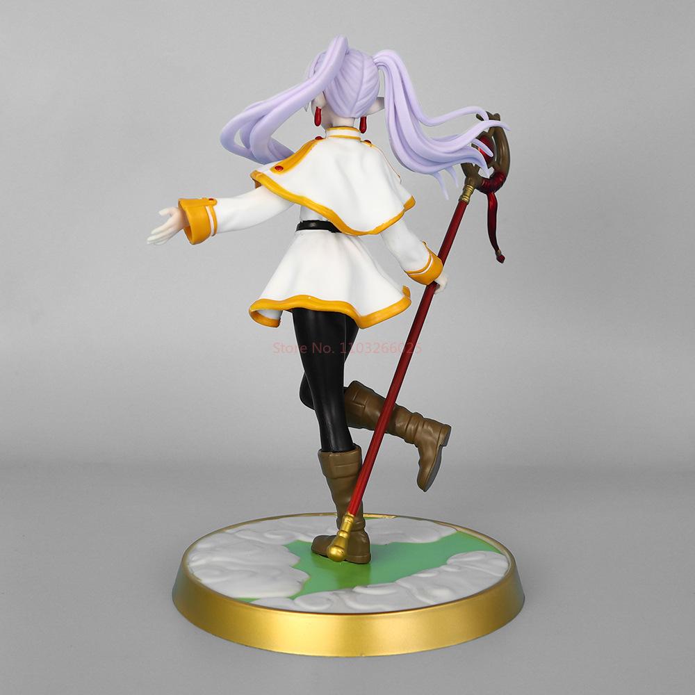 Beautiful Girl Frieren Beyond Journey'S End Anime Merchandise Standing Pose Frieren Figure 2D Mage Small Sculpture Decoration