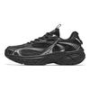 Anta At2002 Retro Sports Low-Top Casual Running Shoes Women sneaker Black Silver 922445502-4