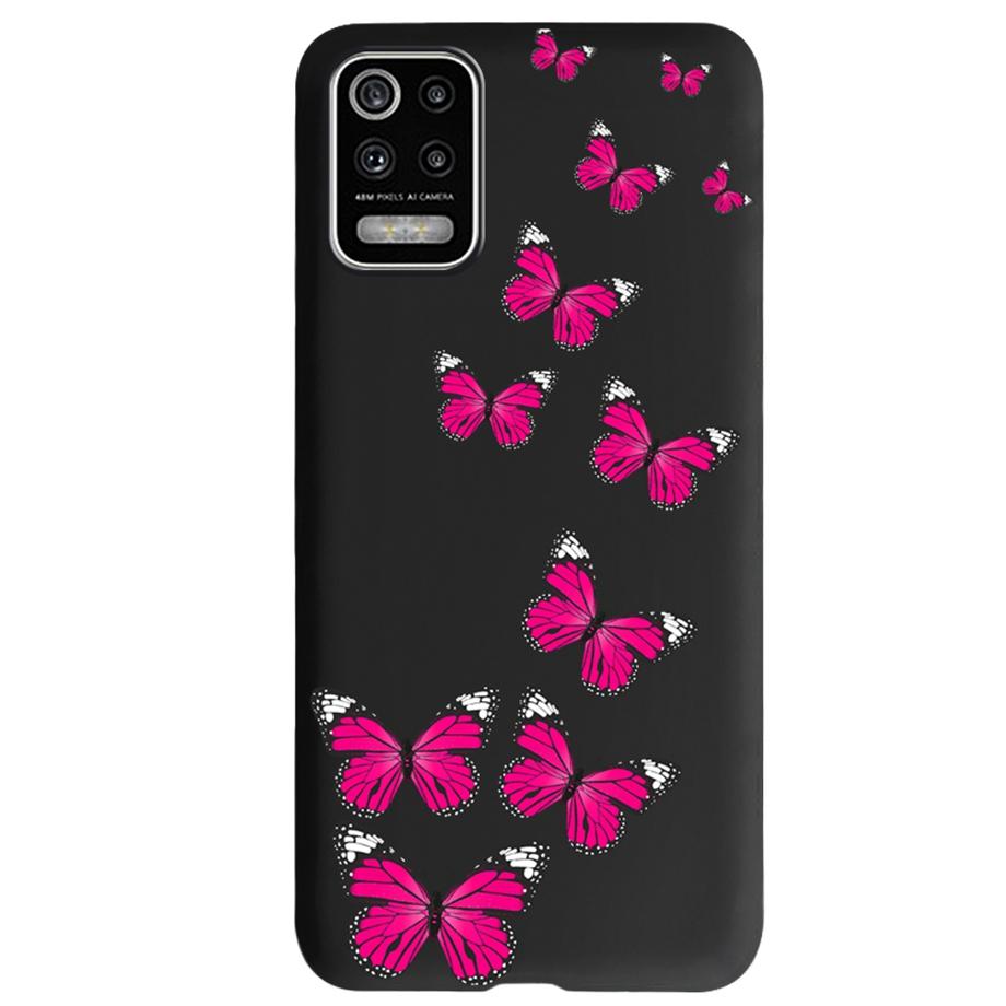 Phone Case For LG K42 K52 K62 K22 Case Soft Painted Luxury Silicone Black Cover For LG K62 Coque K 42 Shockproof Funda for LGK52