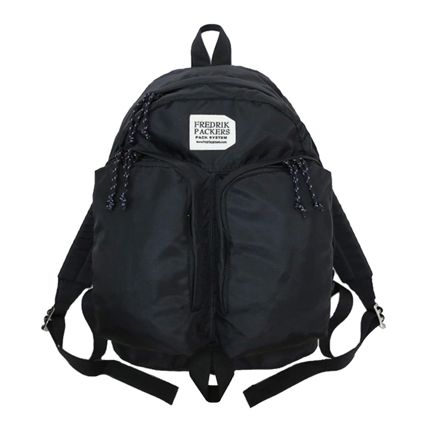 Рюкзак Fredrick Packers 420D Twins, Нейлон Packcloth, Унисекс, Черный