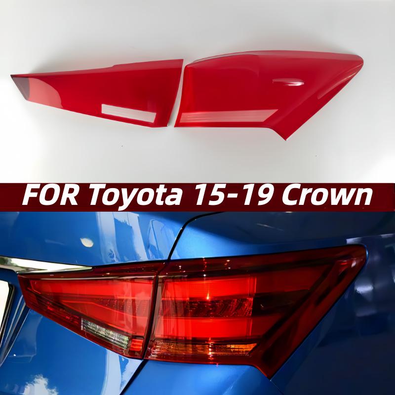 Red Transparent Taillight Housing for 2015-2019 Toyota Crown (14th Gen)