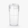 DEAN & DELUCA Water Tumbler Clear White 460ml (9x17x9cm)