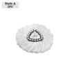 For O-cedar and Vileda EasyWring 1 Tank System Washable Mop Pad Triangle Rotating Mop Head Base Scrub Mop Brush Head Accessories