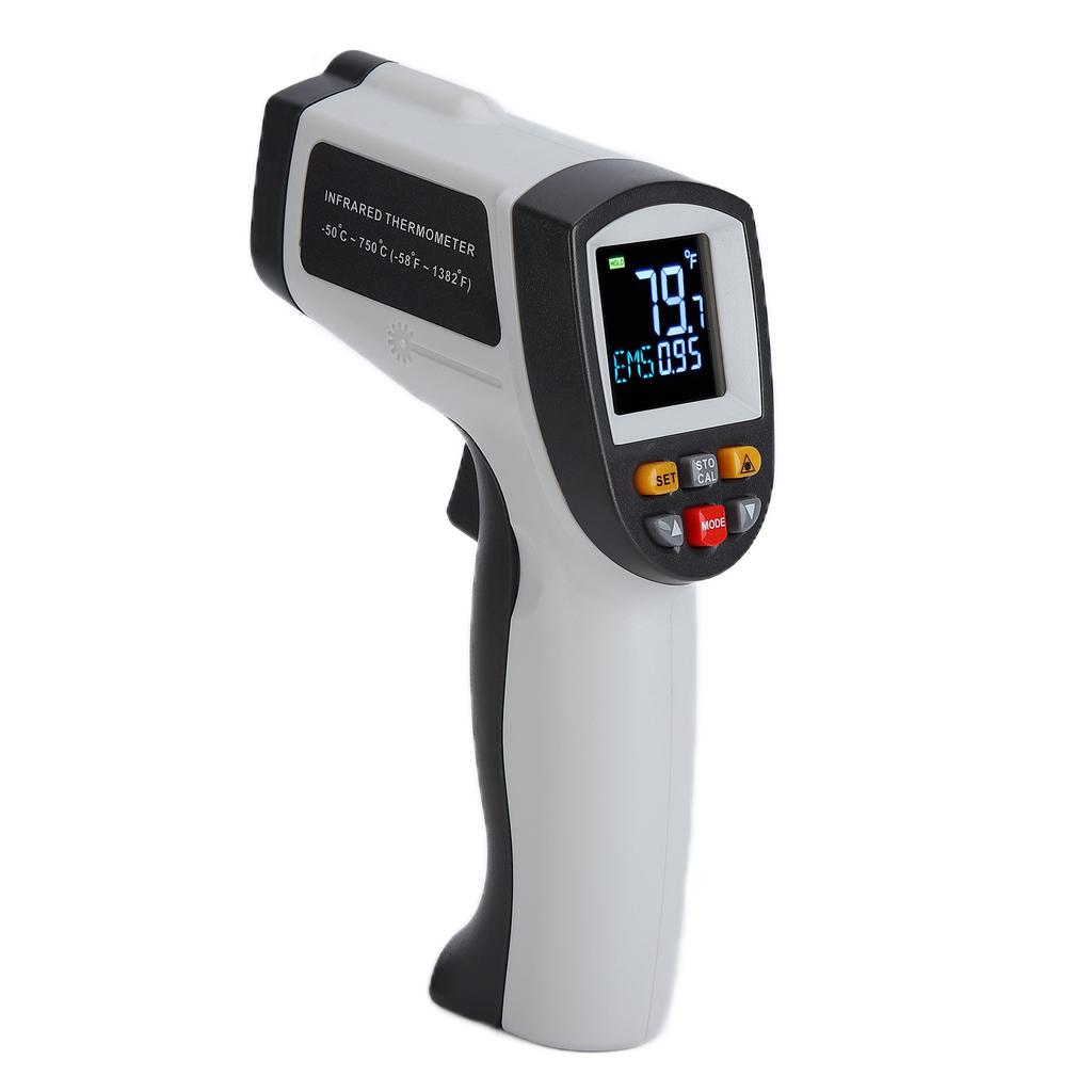 750 Infrared Thermometer Handheld Non Contact Thermometer LCD Digital Industry Temperature