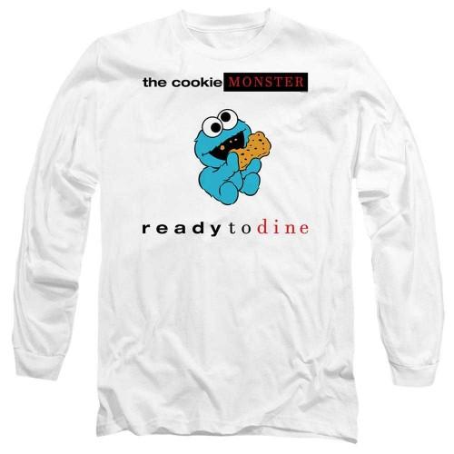 Sesame Street Unisex Adult Ready To Dine Long-Sleeved T-Shirt
