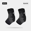 2PCS Adjustable Compression Ankle Brace with Straps for Plantar Fasciitis, Sprained Ankle, Achilles Tendonitis, Unisex
