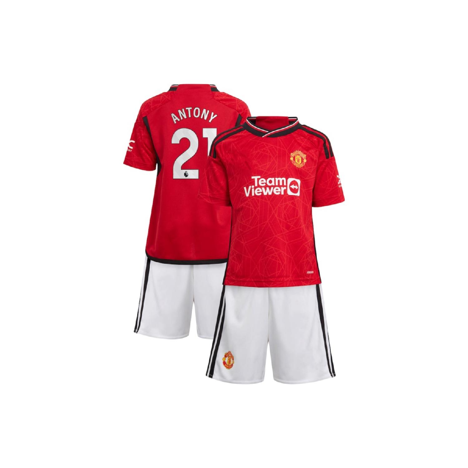 

Новые детские трикотажные шорты Manchester United 2023/24, комплект из 3 носков