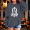 Kids Halloween Printed Hoodie Casual Loose Fit Pullover for Boys Girls Party and Daily Wear
