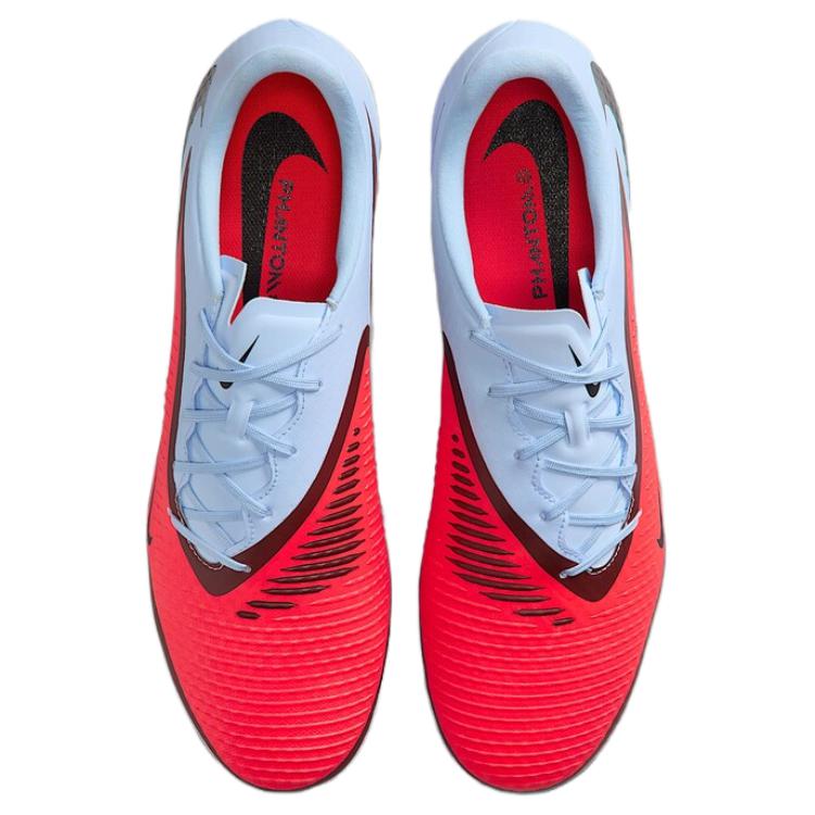 Nike Phantom 6 Low Acadm Comfortable Versatile Shock Absorbing Durable Soccer Shoes Unisex sneaker Blue Red HQ2322-400
