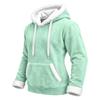 Flannel Jacket Women Cozy  Hooded Sweatshirts Unisex Plus Size Long Sleeve Coat Winter Soft Warm Pullover