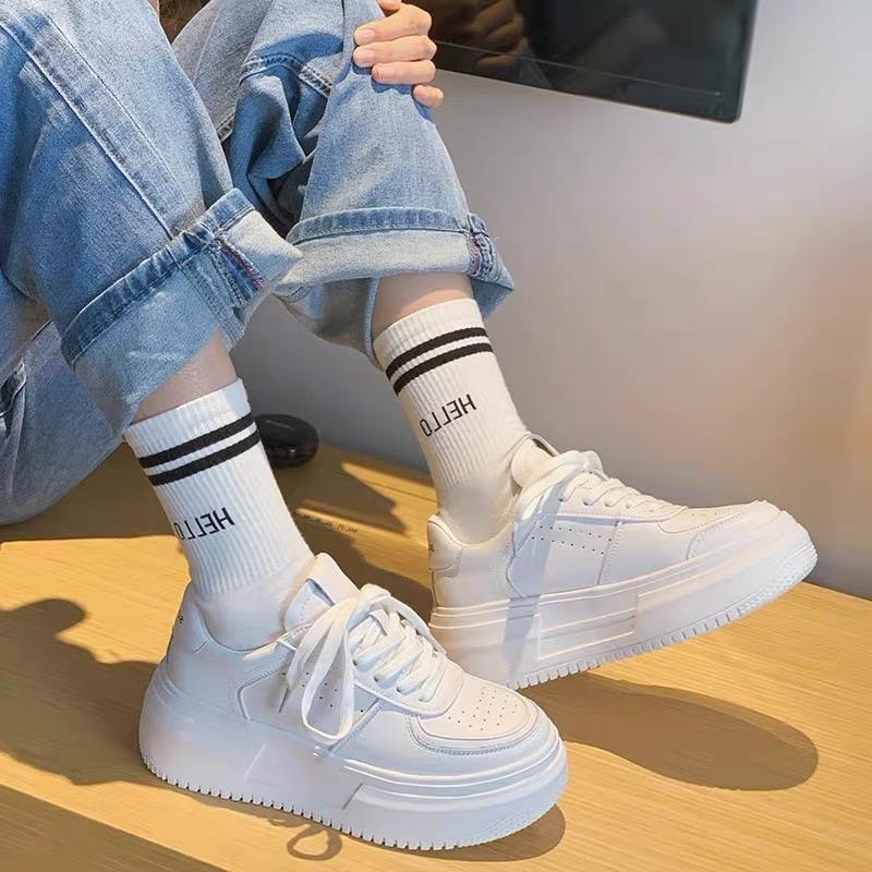 Spring and autumn board shoes 22 spring new official casual shoes sports shoes thick soles tide