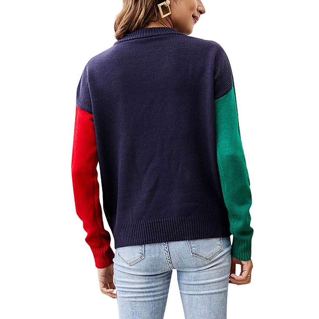 Women's Fashion Snowflake Christmas Tree Sweater