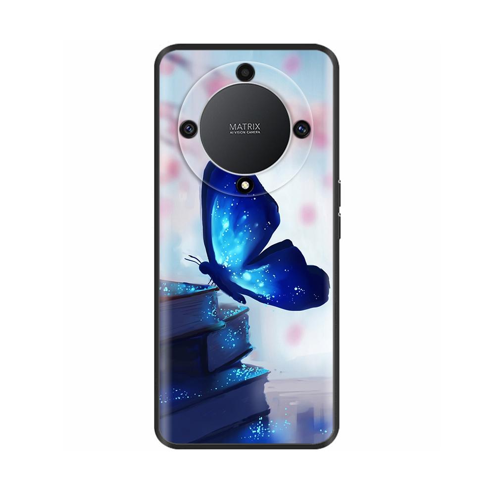 For Honor Magic6 Lite Case Honor X9b X9a Cover Soft Black TPU Bumper Protective Shell Phone Cases For Honor X9b Magic 5 6 Lite
