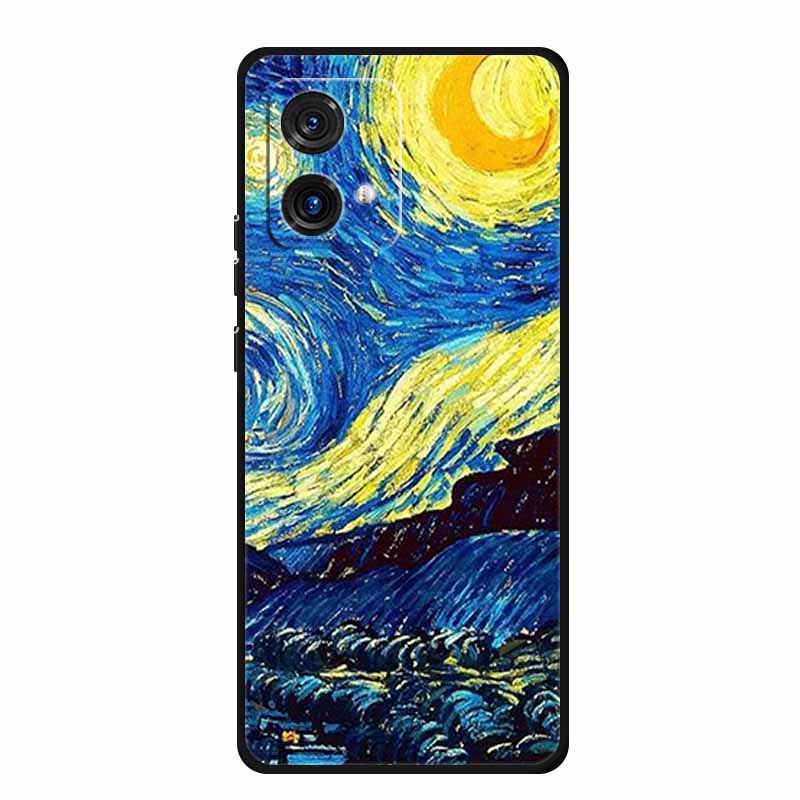 For Motorola Moto G84 G54 5G Case Animals TPU Soft Silicone Cover Phone Cases for Moto G54 MotoG84 Protector Wolf Bumper Coque