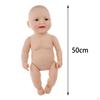 20 zoll Ziemlich Simulation Lächeln Baby Mädchen Puppe Für Unterricht Vinyl Infant Spielzeug