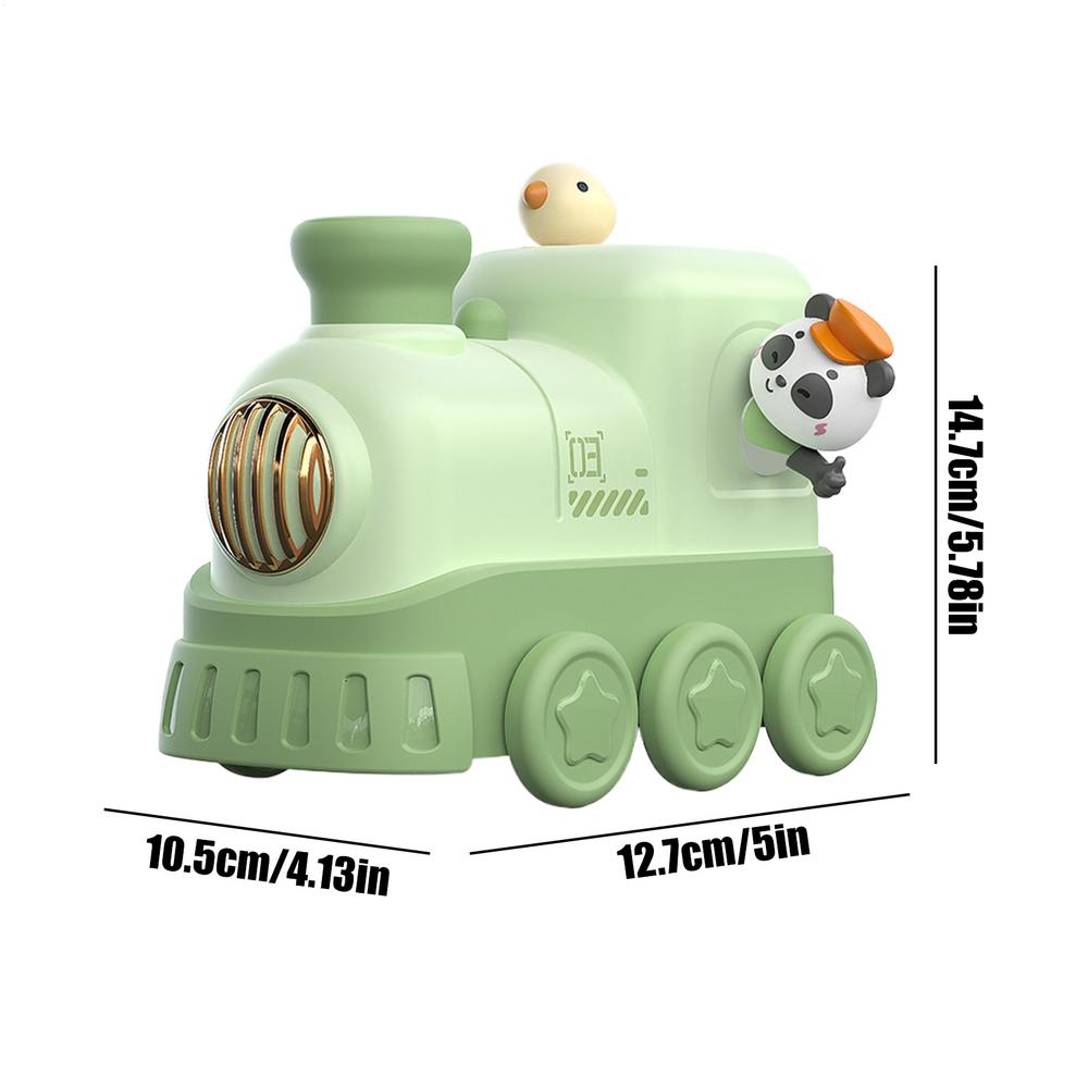 

Humidifiers For Bedroom Baby Quiet Cool Mist Train Design Diffuser 300ml Small Humidifier For Toddler Desk Office Nursery House зелений