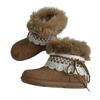Thick-soled plush snow boots women's new winter non-slip fur integrated plush warm Northeast snow boots