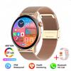 Neue Smartwatch für Damen AMOLED-Bildschirm Zeitanzeige immer an NFC IP68 Wasserdicht Sport Anruf Damen Smartwatch Für Huawei Xiaomi Apple