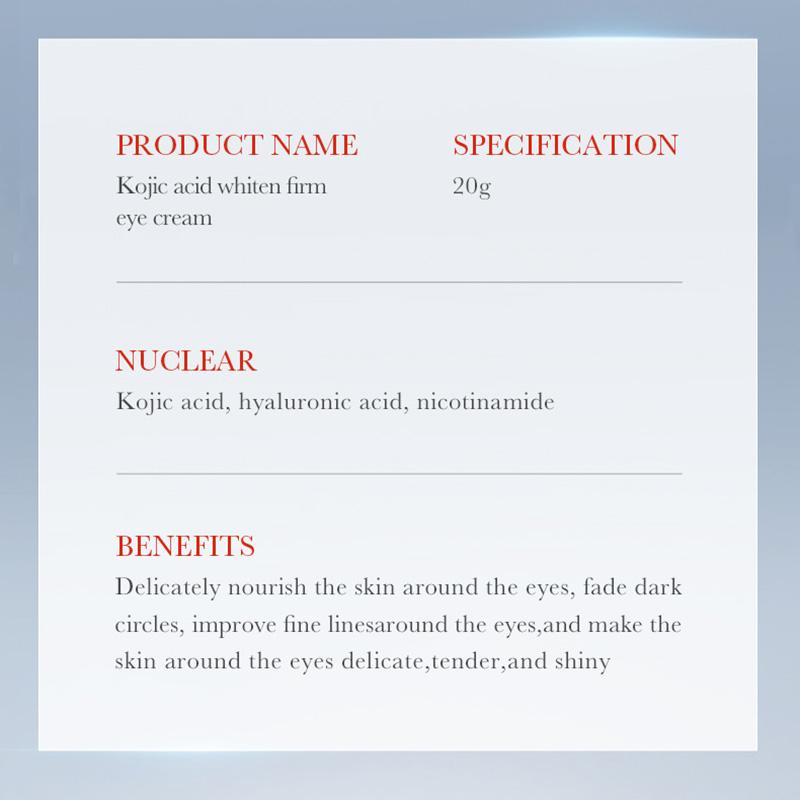 Sadoer Kojic Acid Retinol Eye Cream Anti Dark Circles Remove Eye Bags Moisturizing Firming Beauty Eyes Skin Care Products