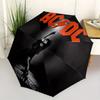 AC/DC Let There Be Rock T Shirt Umbrella Cute Umbrella with Cute Design, Portable 3 Fold Compact Umbrella for Men & Women,S331