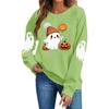 Women's Fashion Casual Halloween Hoodie Long Sleeve Pullover for Fall Festivals and Parties