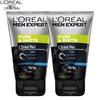 L'Oréal Men Expert Hydra Energetic Oil Control Charcoal Cleanser (2 X 100ml)