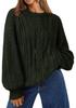 New Arrival 2025 - Women's Solid Color Casual Commuting Sweater Tops - European & American Style