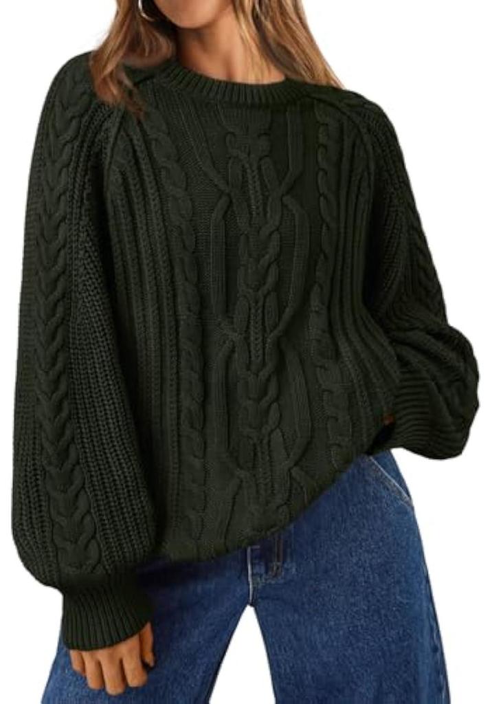 New Arrival 2025 - Women's Solid Color Casual Commuting Sweater Tops - European & American Style