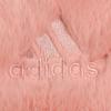 Adidas Originals Fashion Plush Fur Lined Hooded Casual Daily Outerwear Jacket Women Soft Pink GM1469